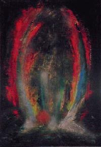 Green Love 3 oilpainting Malet af Artist Inge Marie Jensen. Kan K�bes i Galleri ArtDanish.dk .. udstillet i Galleri CityArt, Vagabondos, Hestetorvet 3, 4000 Roskilde, Copenhagen , Europe.